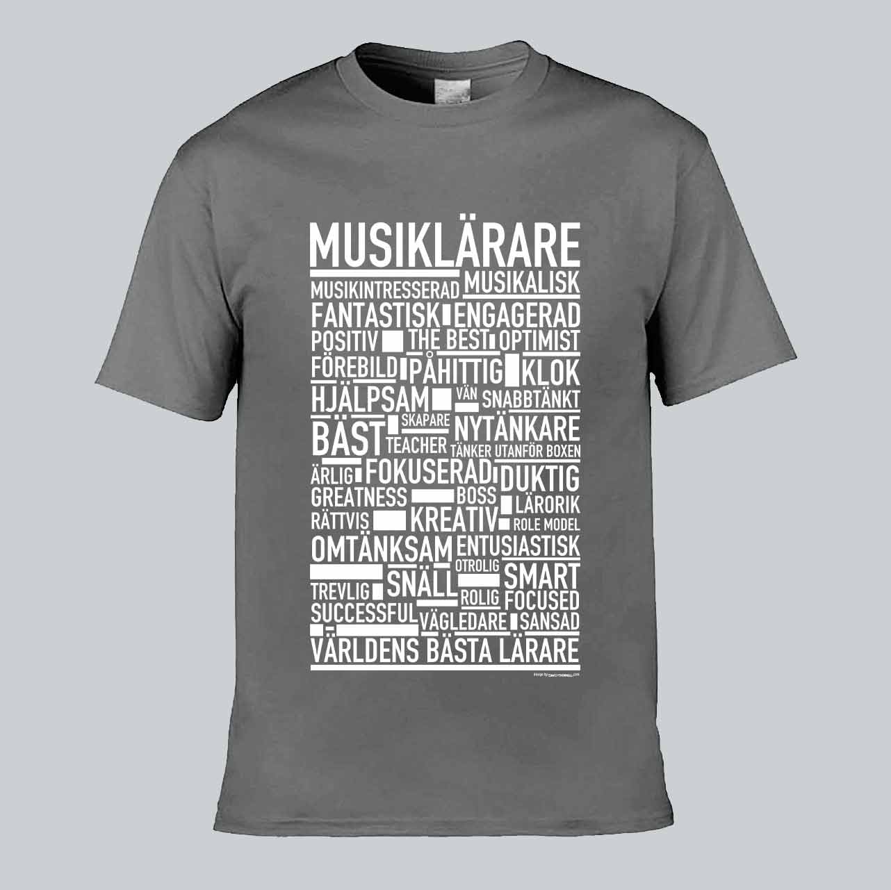 Musiklärare Text T-shirt