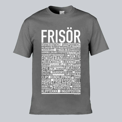Frisör Text T-shirt