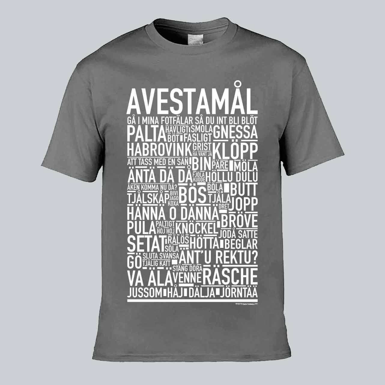 Avestamål Dialekt Text T-shirt