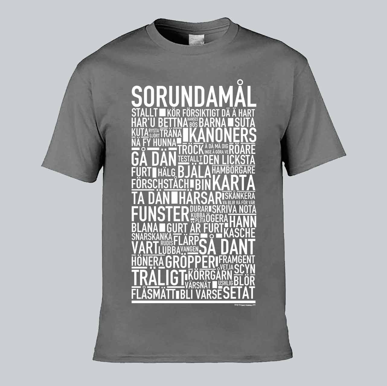 Sorundamål Dialekt Text T-shirt