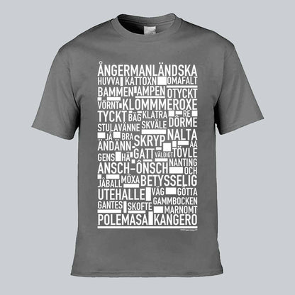 Ångermanländska Dialekt Text T-shirt