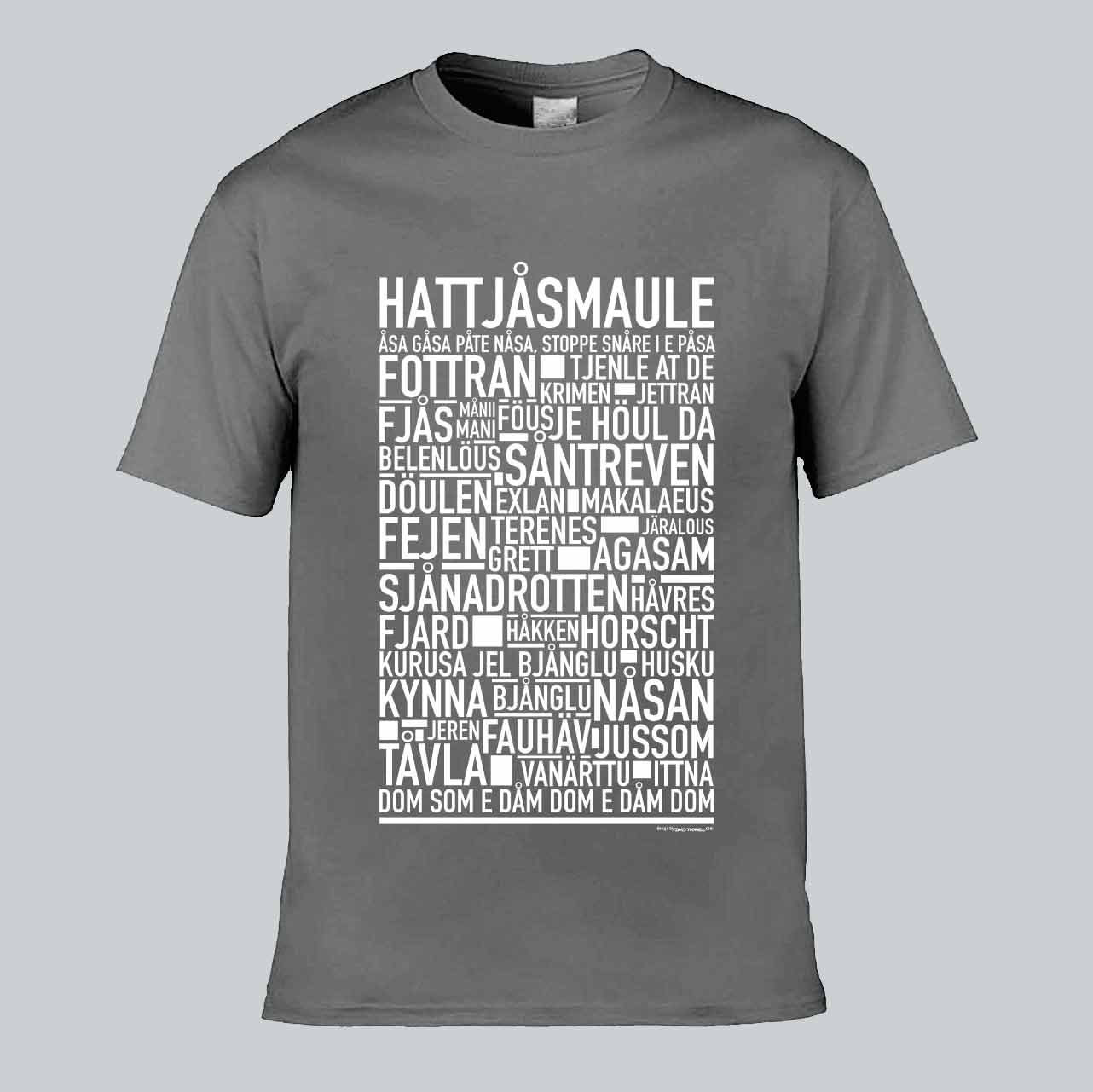 Hattjåsmaule Dialekt Text T-shirt