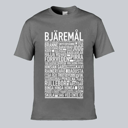 Bjäremål Dialekt Text T-shirt