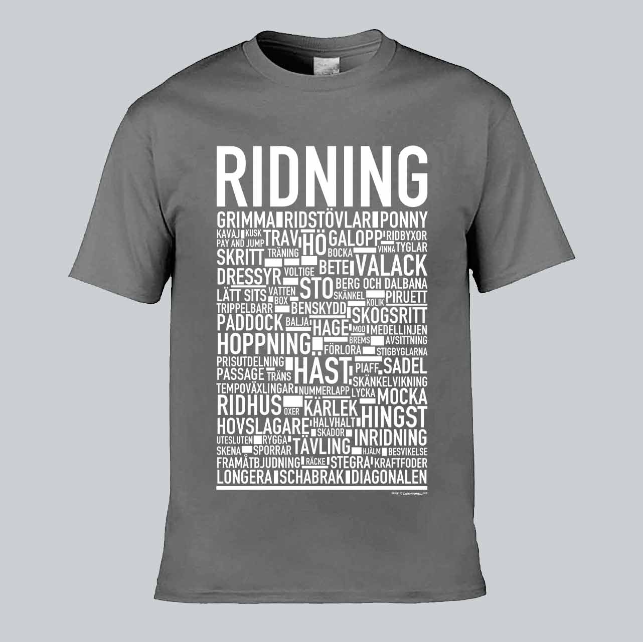 Ridning Text T-shirt