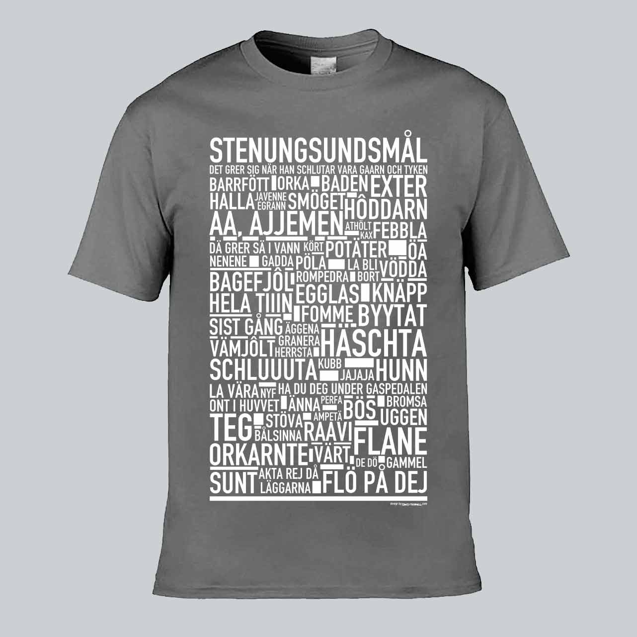 Stenungsundsmål Dialekt Text T-shirt
