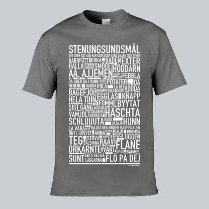 Stenungsundsmål Dialekt Text T-shirt
