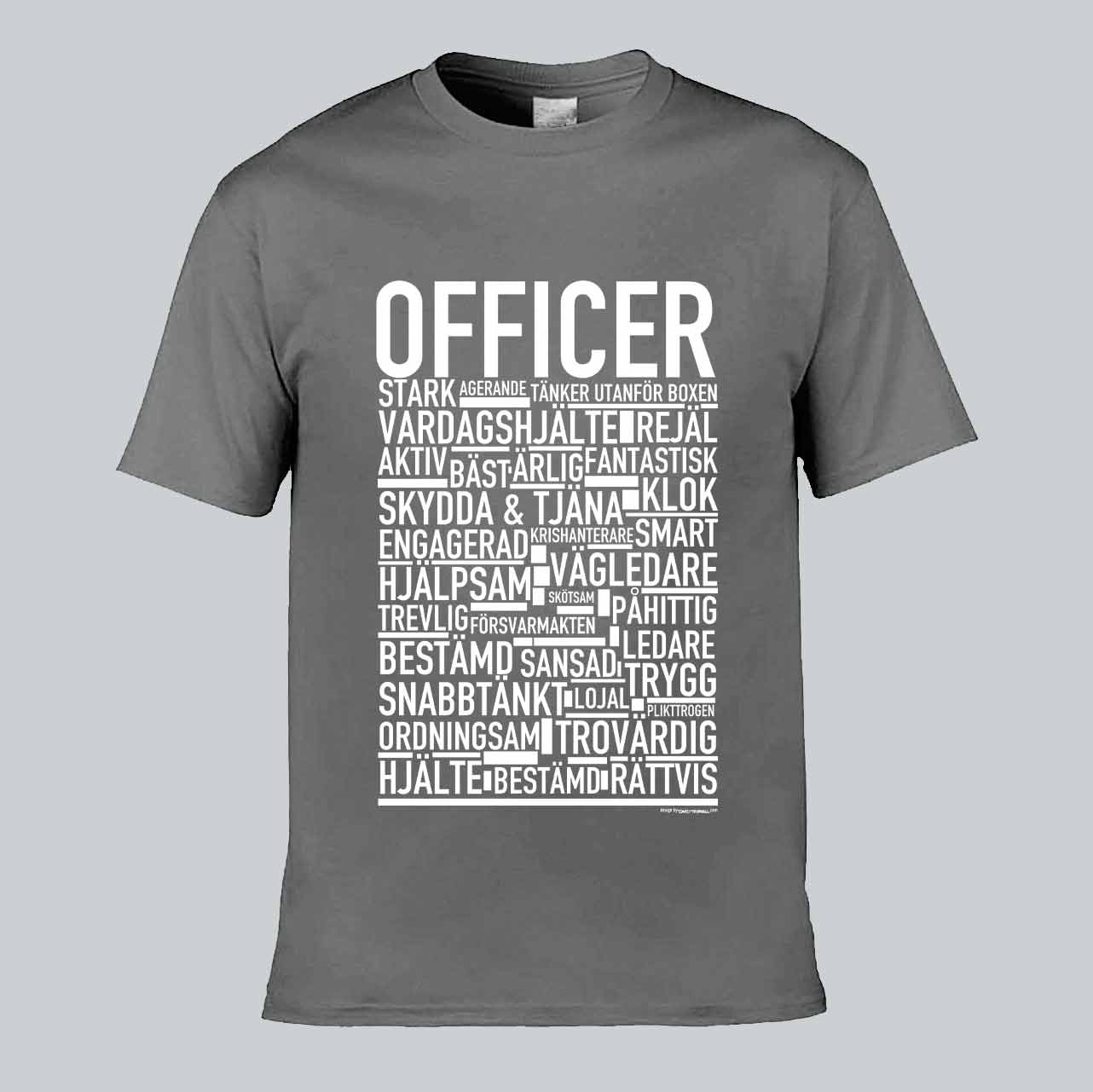Officer Text T-shirt