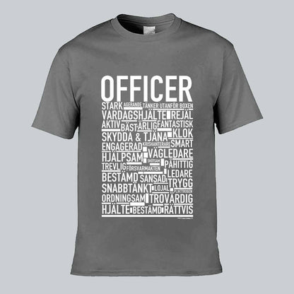 Officer Text T-shirt