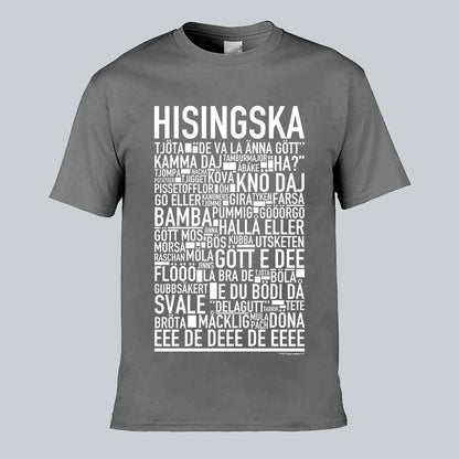 Hisingska Dialekt Text T-shirt