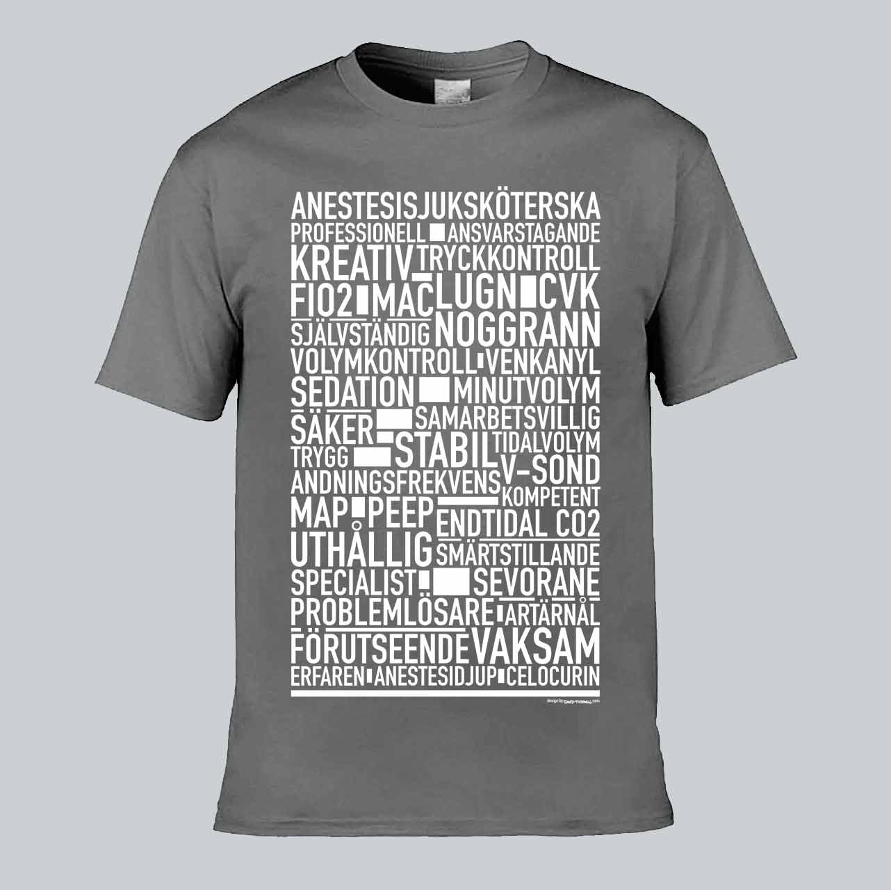 Anestesisjuksköterska Text T-shirt