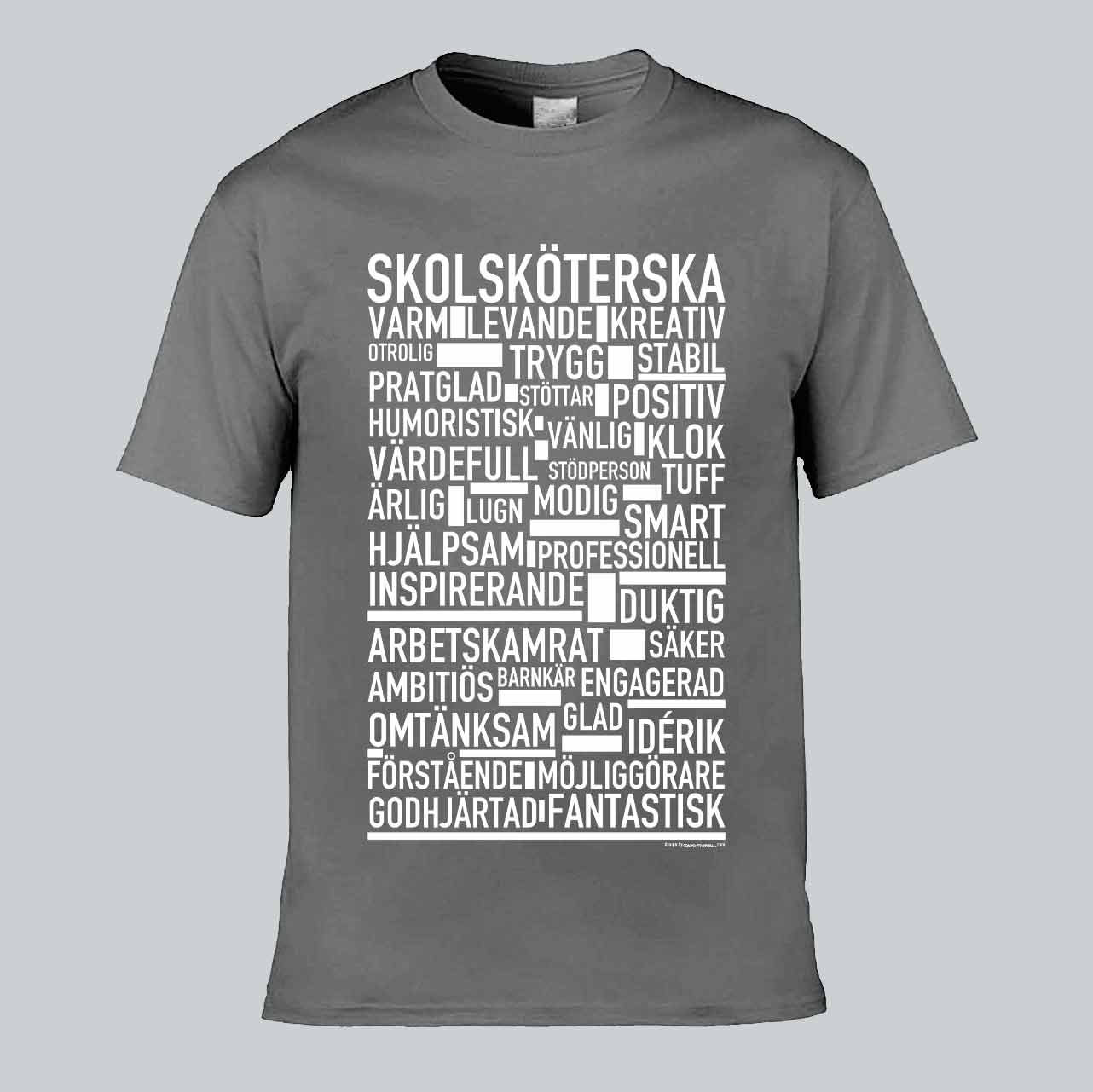 Skolsköterska Text T-shirt