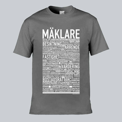 Mäklare Text T-shirt