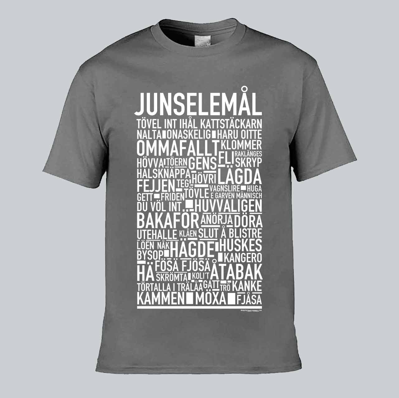 Junselemål Dialekt Text T-shirt