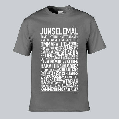 Junselemål Dialekt Text T-shirt