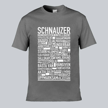 Schnauzer Text T-shirt
