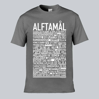 Alftamål Dialekt Text T-shirt