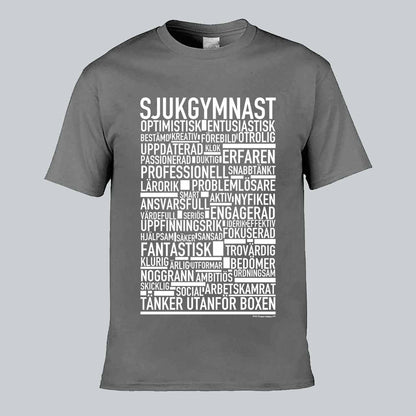 Sjukgymnast Text T-shirt