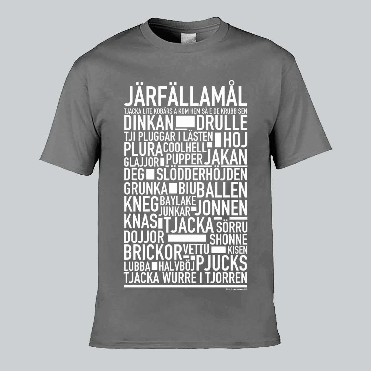 Järfällamål Dialekt Text T-shirt