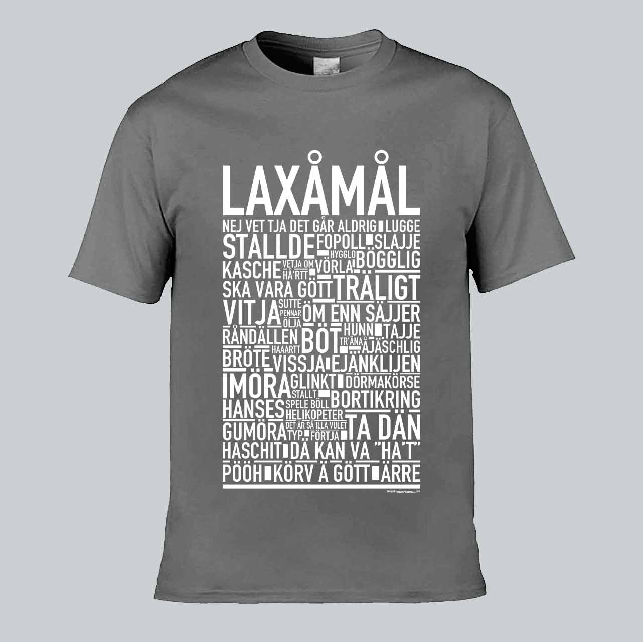 Laxåmål Dialekt Text T-shirt