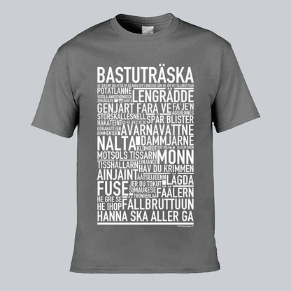 Bastuträska Dialekt Text T-shirt