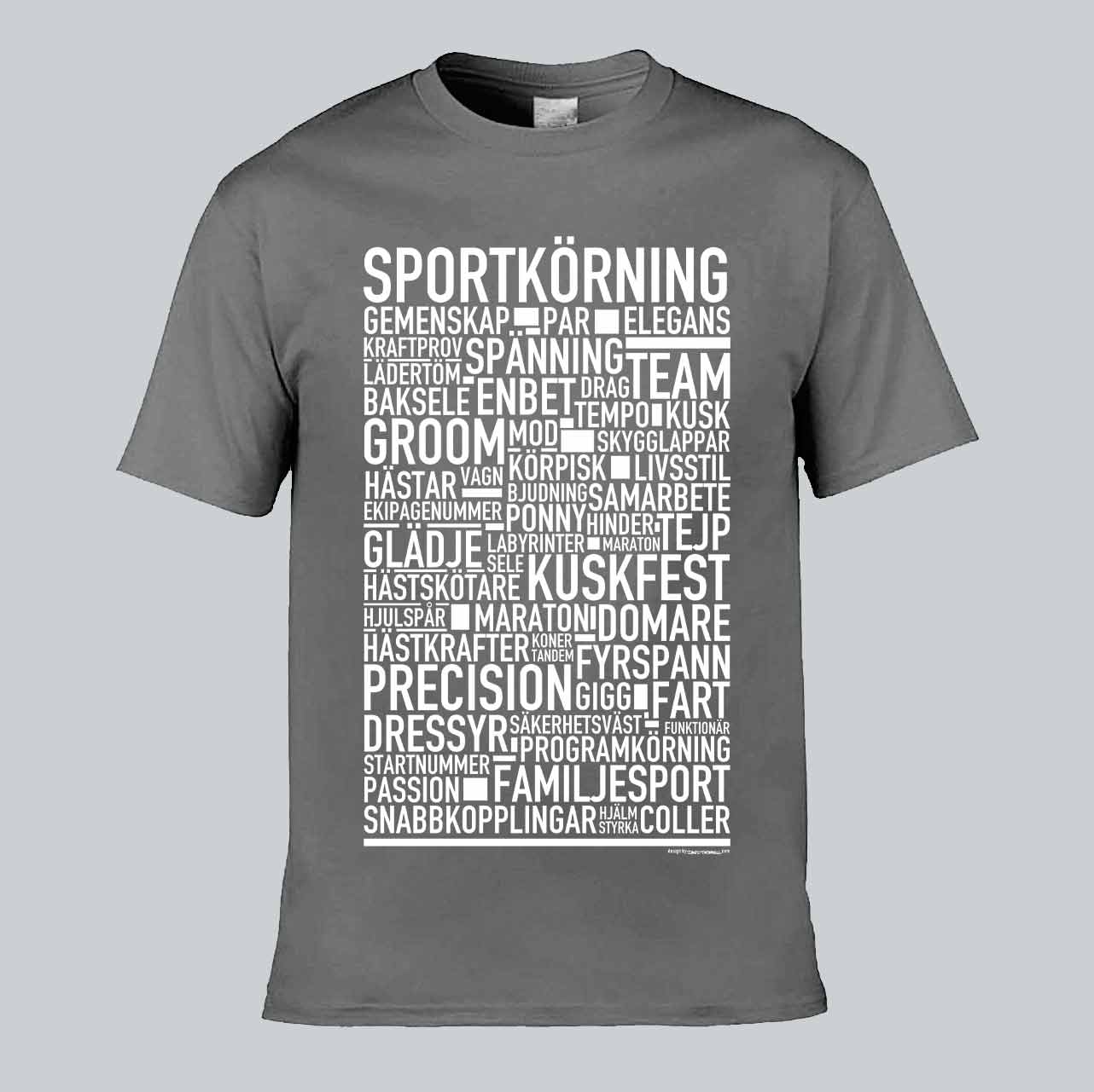 Sportkörning Text T-shirt