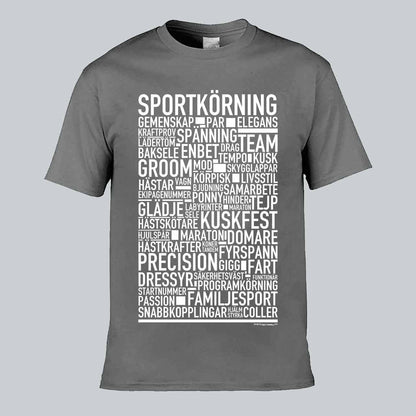 Sportkörning Text T-shirt