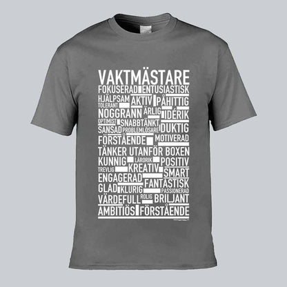 Vaktmästare Text T-shirt