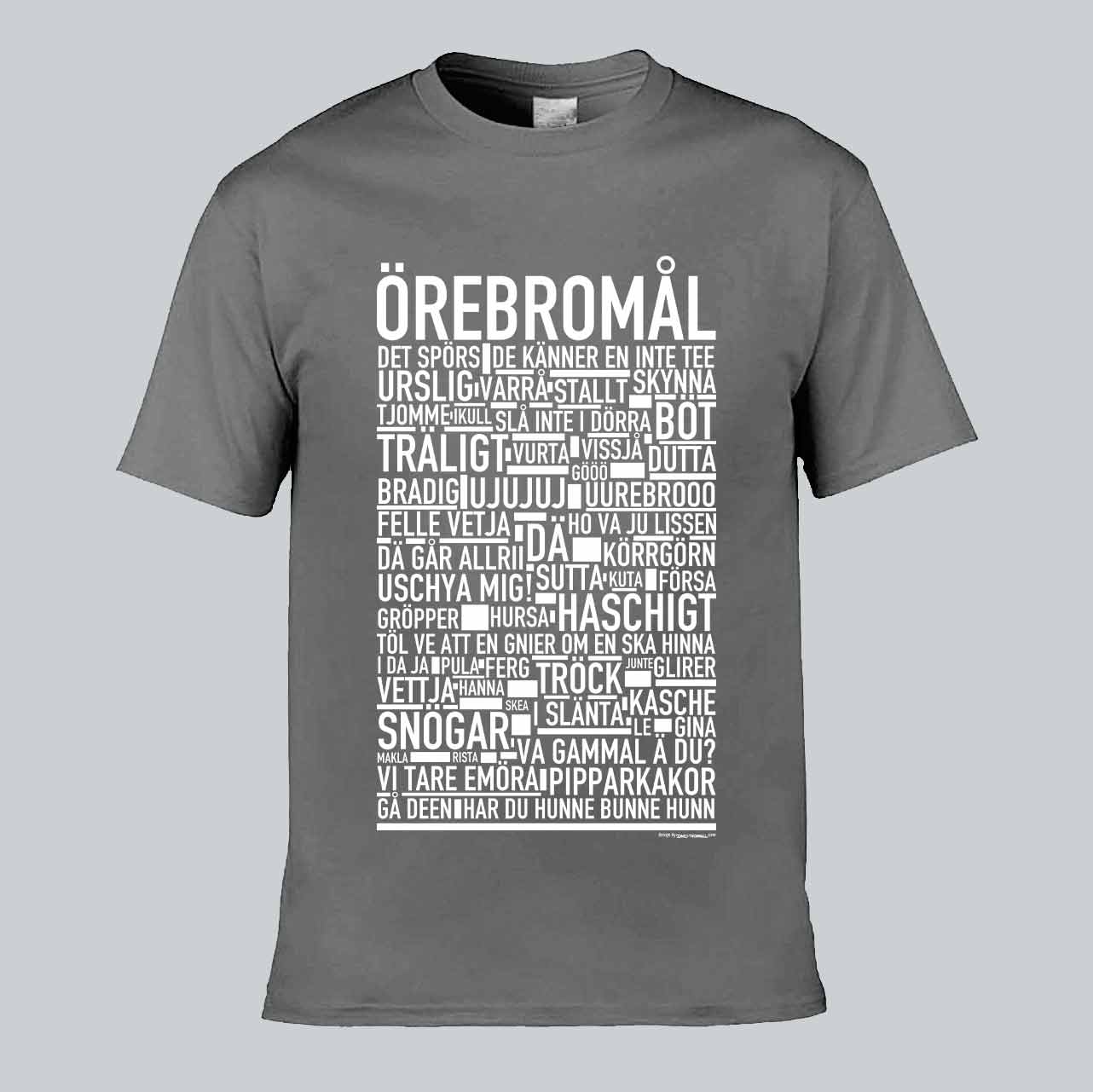 Örebromål Dialekt Text T-shirt