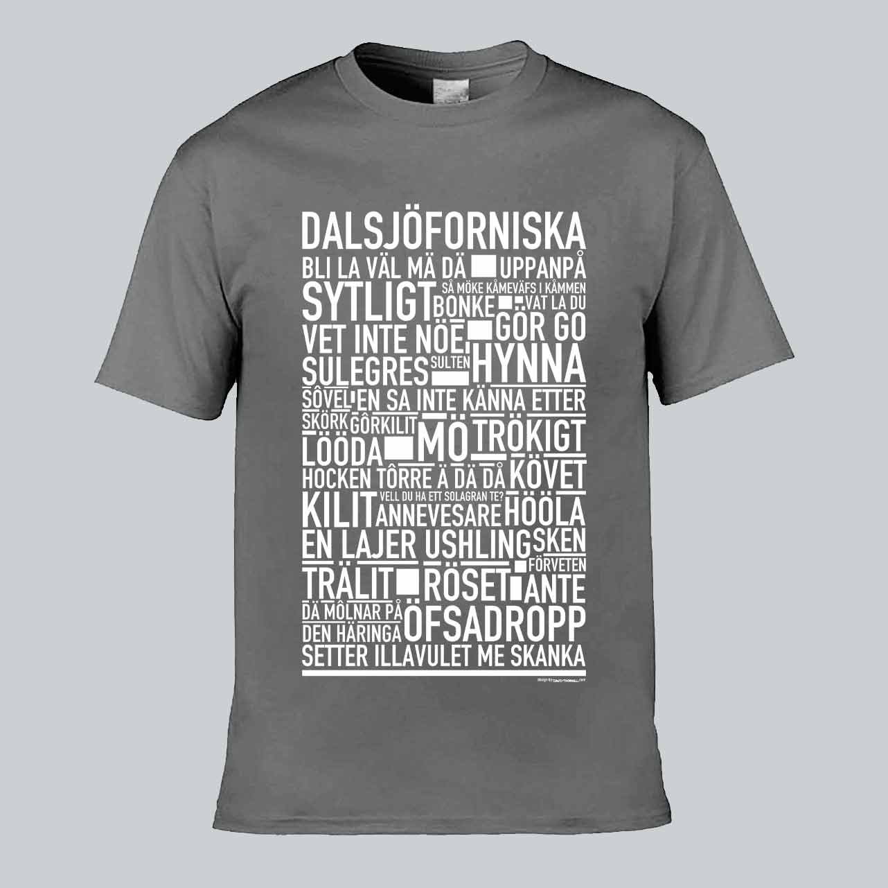 Dalsjöforsnitiska Dialekt Text T-shirt