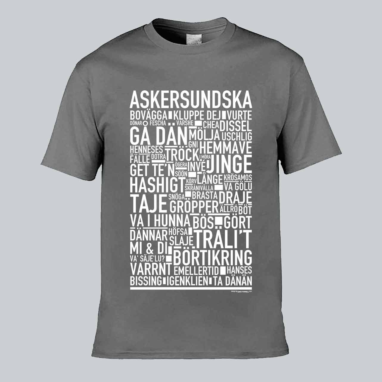 Askersundska Dialekt Text T-shirt