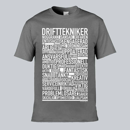 Drifttekniker Text T-shirt