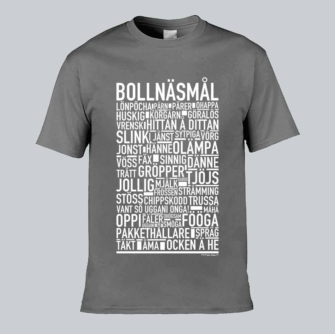 Bollnäsmål Dialekt Text T-shirt