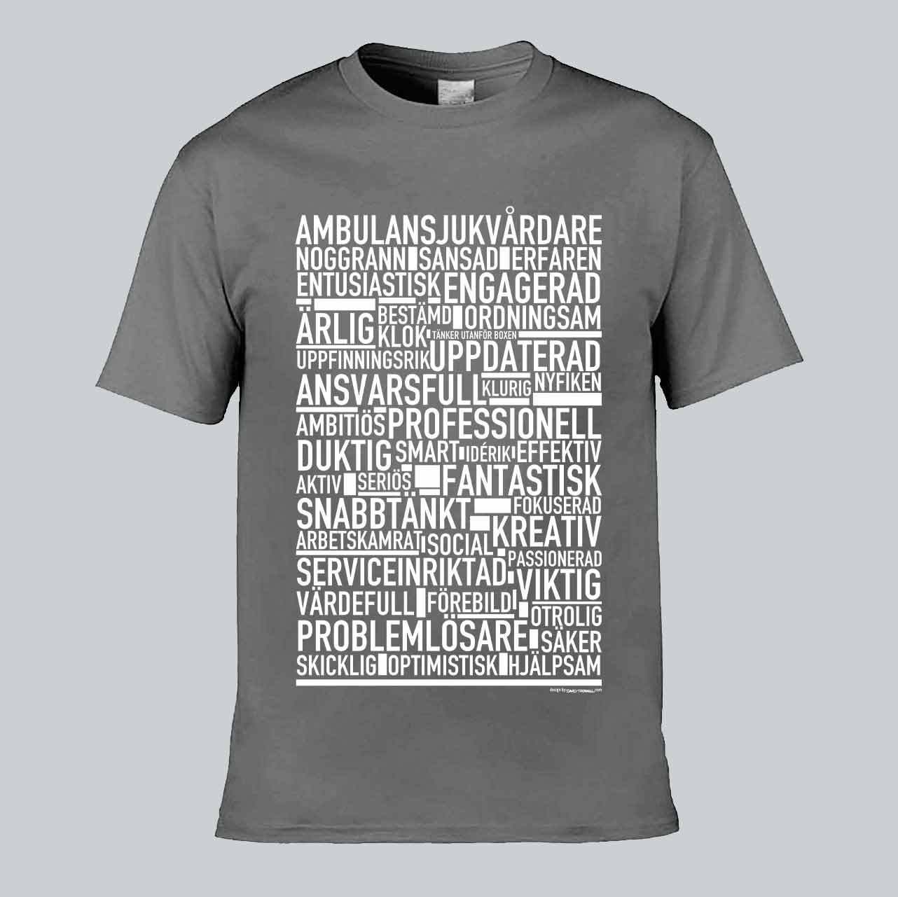 Ambulanssjukvårdare Text T-shirt