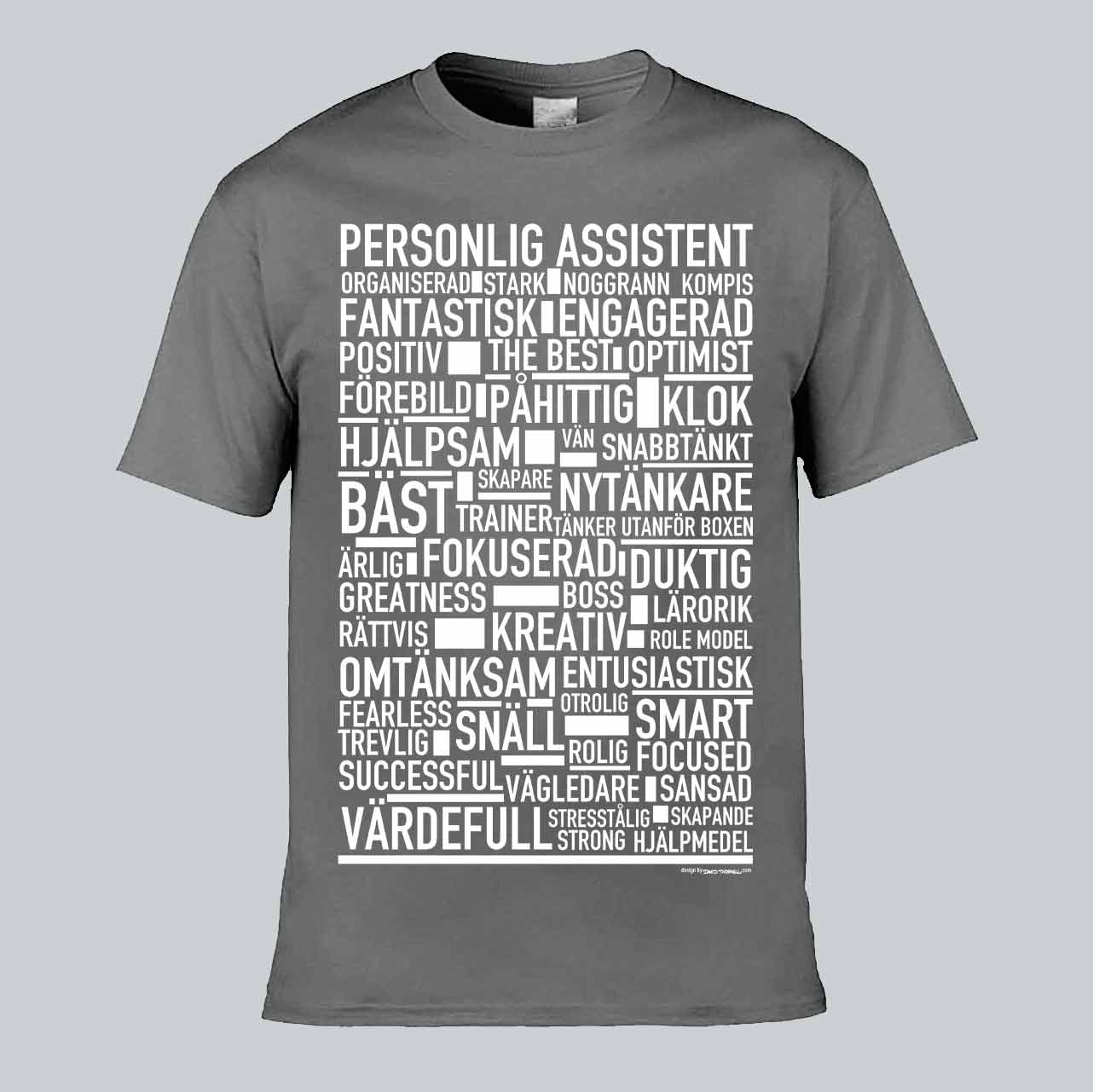 Personlig Assistent Text T-shirt