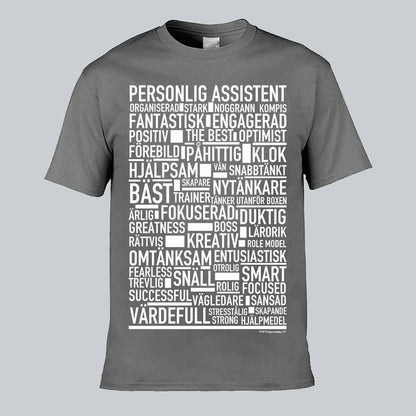 Personlig Assistent Text T-shirt