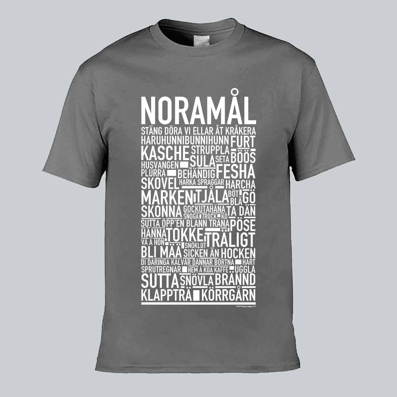 Noramål Dialekt Text T-shirt