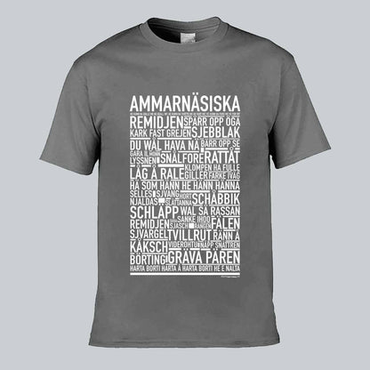 Ammarnäsiska Dialekt Text T-shirt