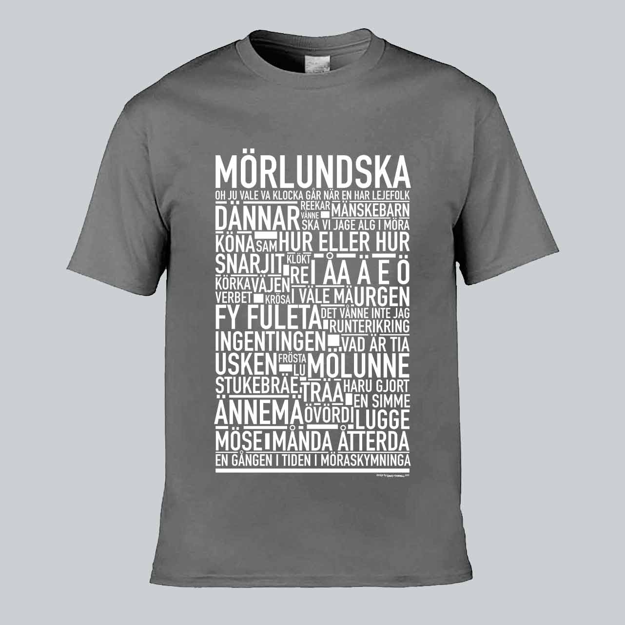 Mörlundska Dialekt Text T-shirt