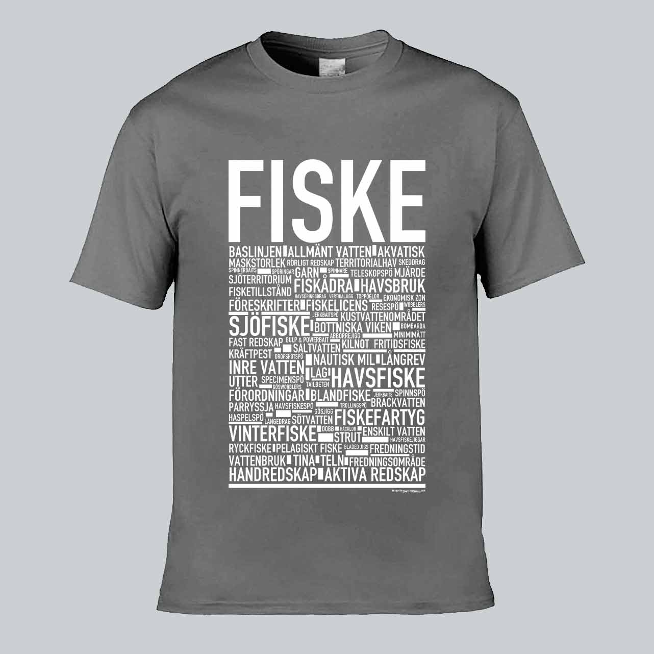 Fiske Text T-shirt