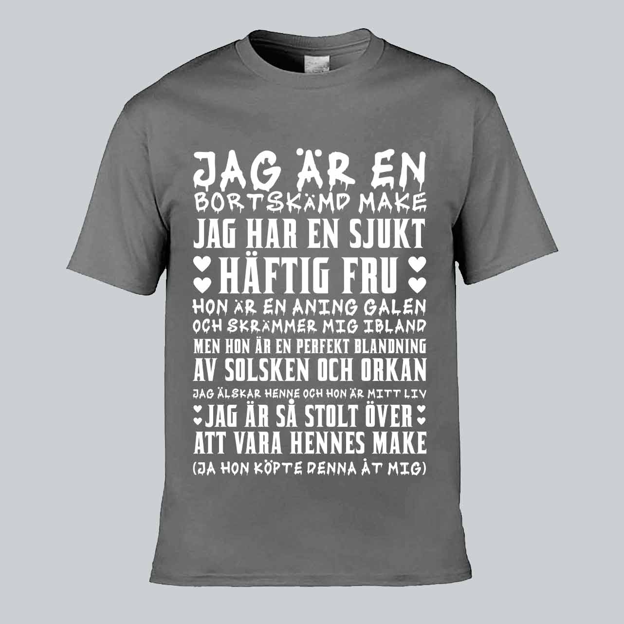 Bortskämd Make Text T-shirt