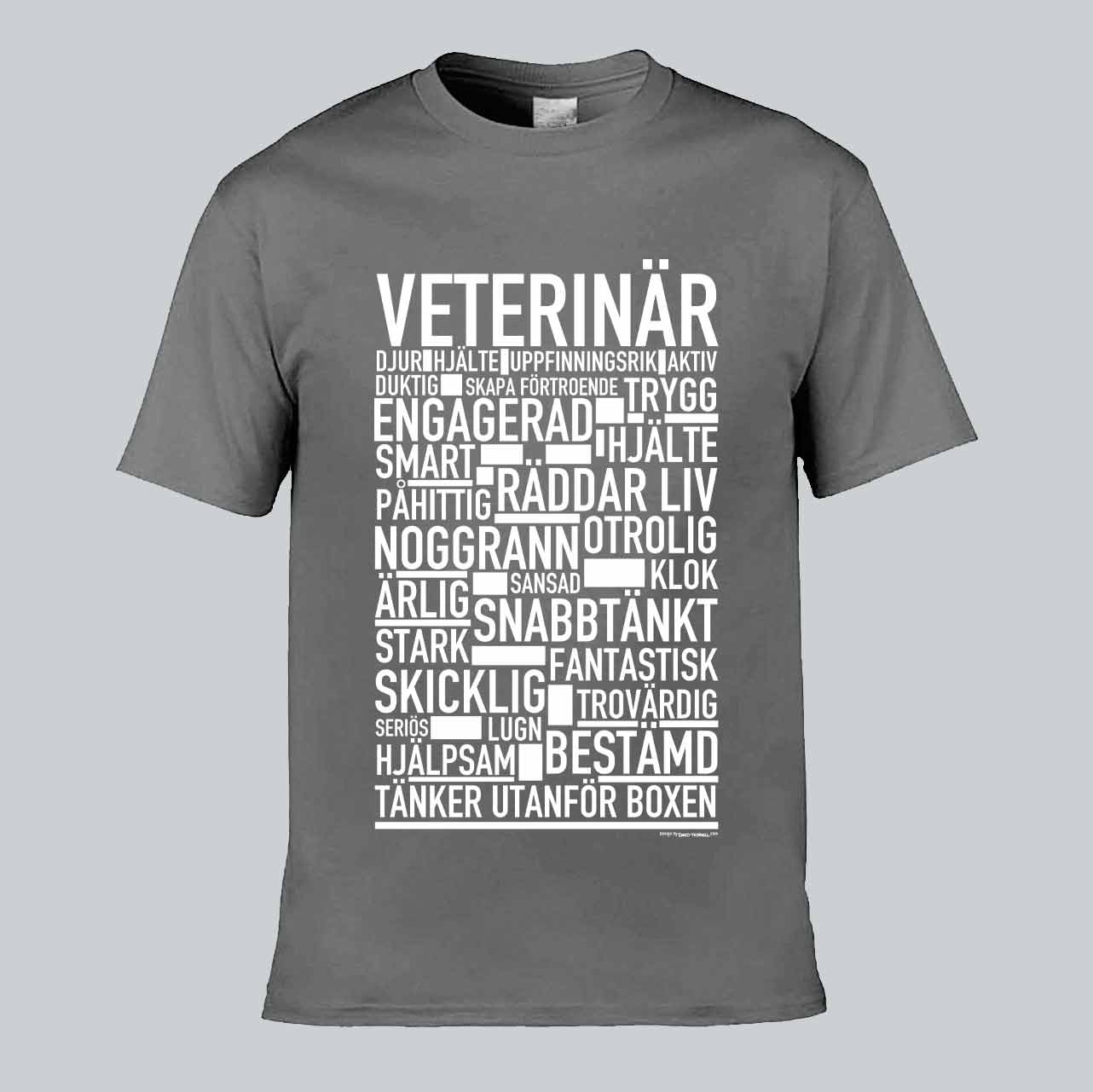 Veterinär Text T-shirt
