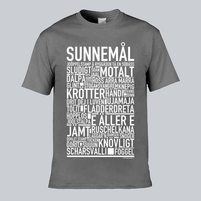 Sunnemål Dialekt Text T-shirt