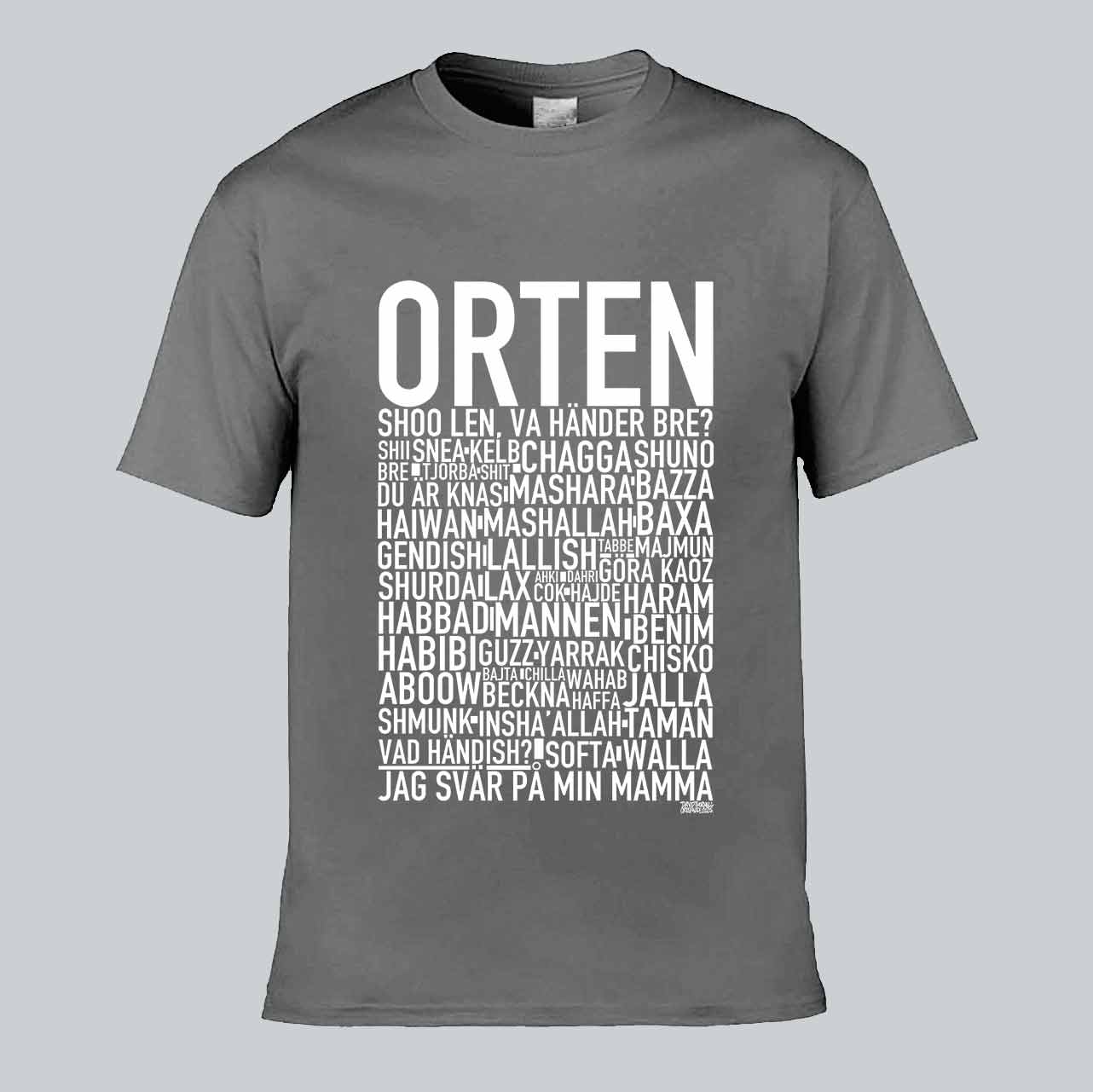 Orten Dialekt Text T-shirt