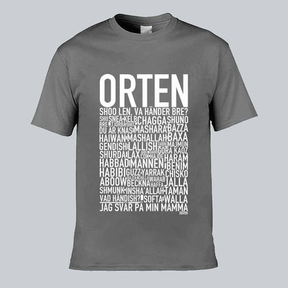 Orten Dialekt Text T-shirt