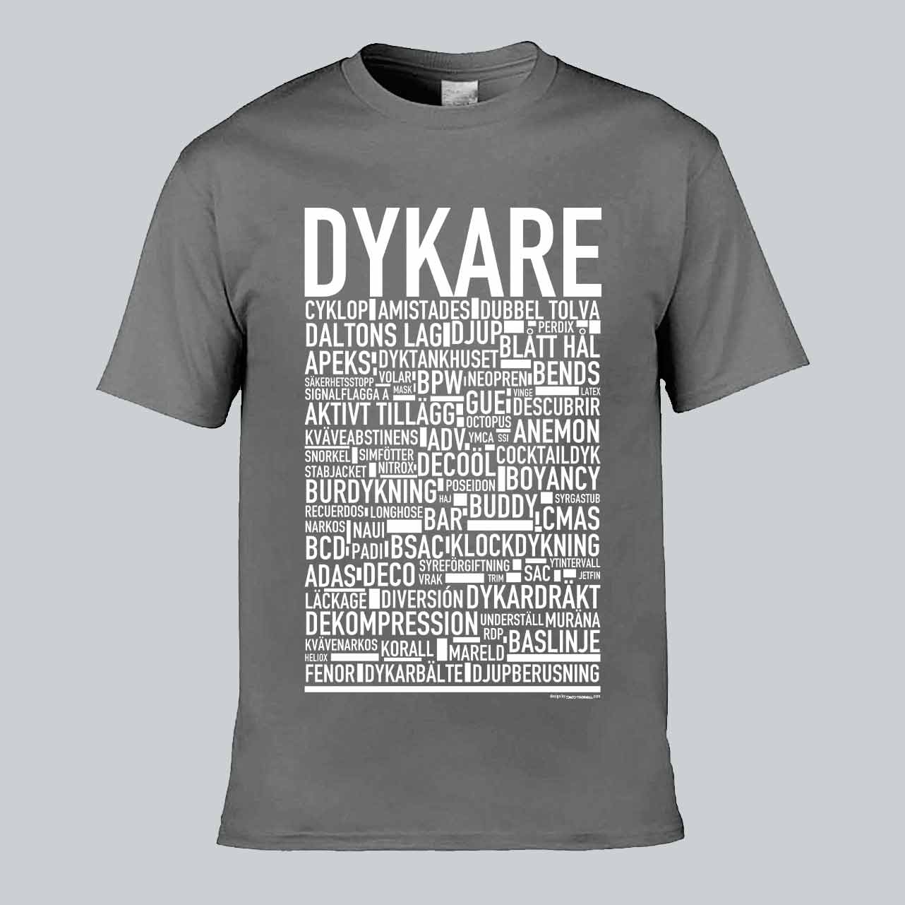 Dykare Text T-shirt