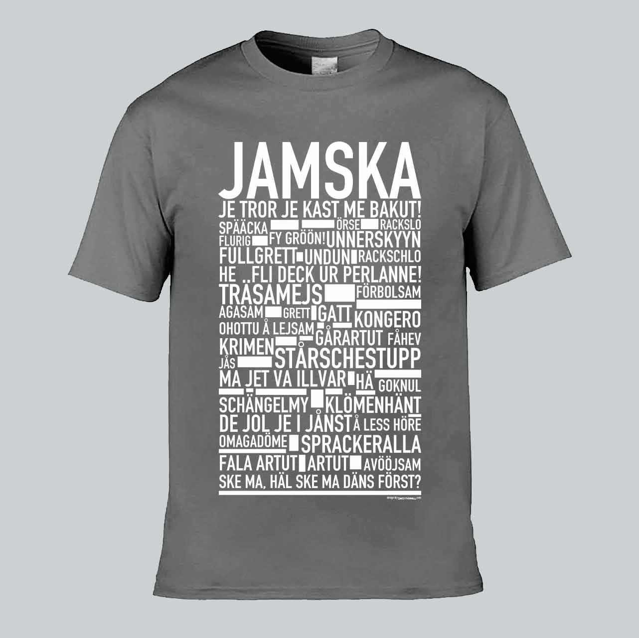 Jamska Dialekt Text T-shirt