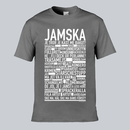 Jamska Dialekt Text T-shirt