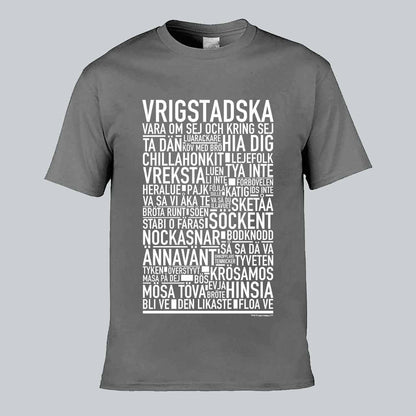 Vrigstadska Dialekt Text T-shirt