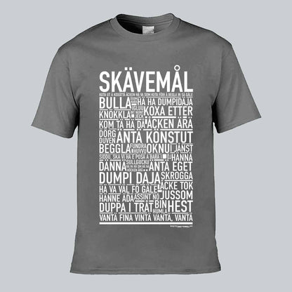 Skävemål Dialekt Text T-shirt
