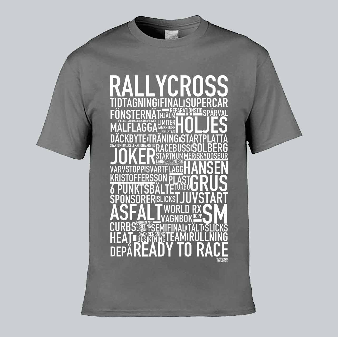 Rallycross Text T-shirt